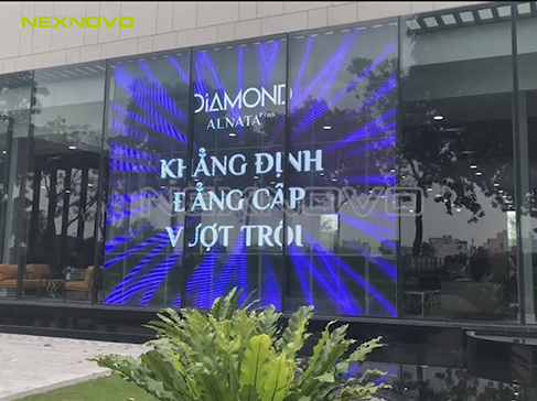 越南Gamuda Land Vietnam透明LED顯示屏項(xiàng)