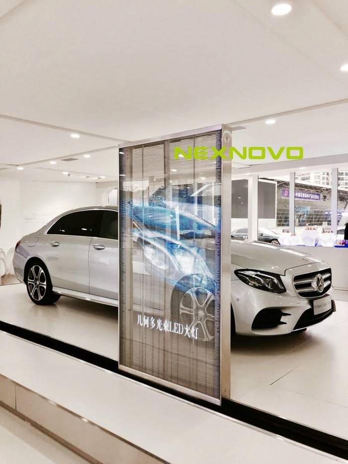 Mercedes-Benz攜手晶泓(NEXNOVO)透明LED顯示屏開(kāi)展E級(jí)車智享體驗(yàn)全國(guó)巡展(圖4)