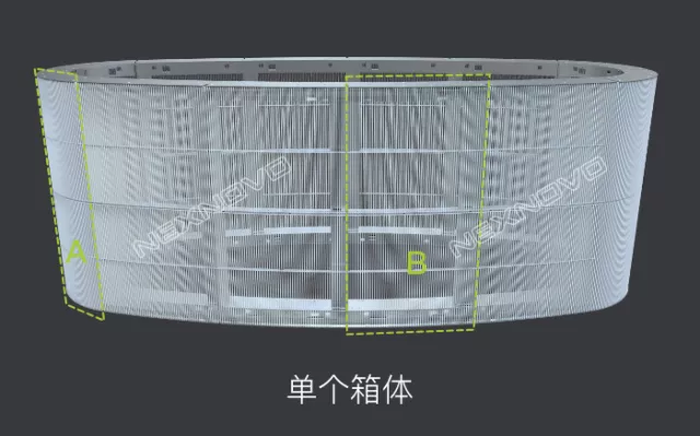 震撼?。×钊梭@艷的360度全視角LED透明屏亮相(圖2)