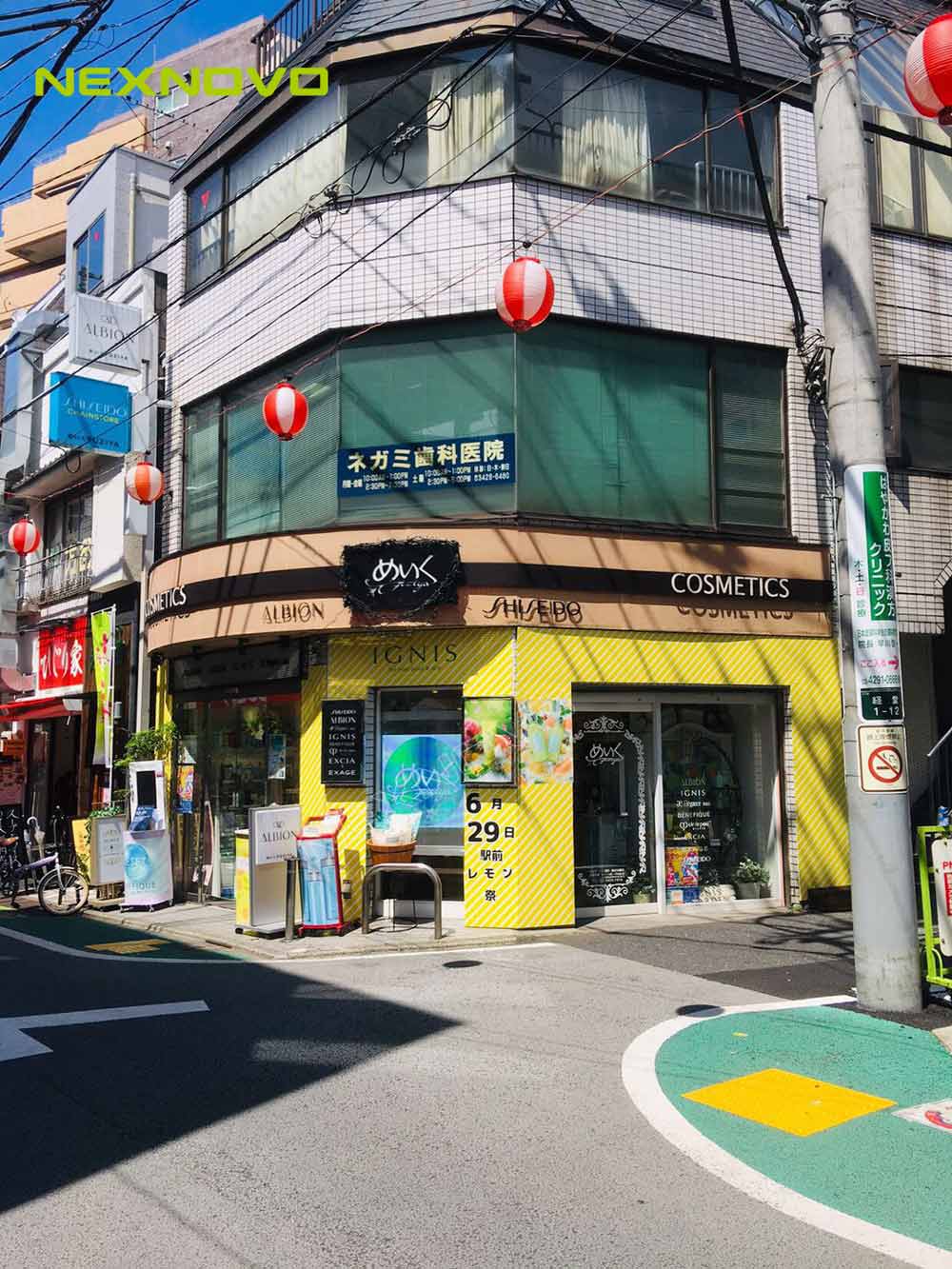 日本東京FUZIYA護膚品店LED透明屏項目(圖2)